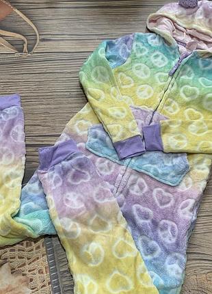 Плюшевый слип, кигуруми на 7/8 лет