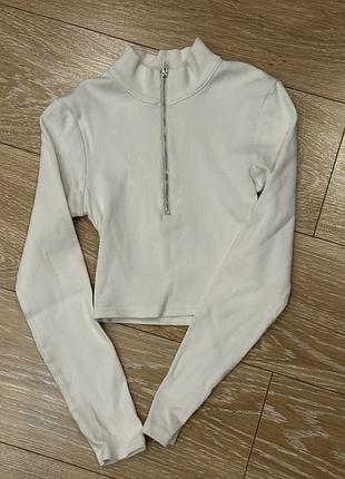 Кроп топ zara облягаючий