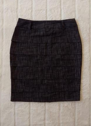 Юбка мини темно серая byer california