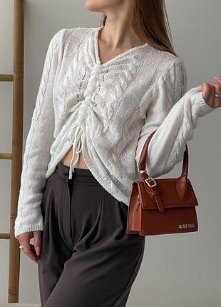 Сумка jacquemus le chiquito moyen boucle premium