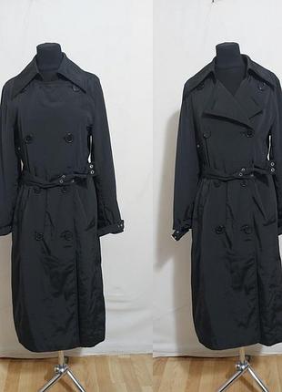 Удлиненный двубортный плащ, пальто laurel, escada