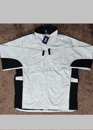 Куртка-ветровка спортивная мужская james harvest sportswear light grey xl