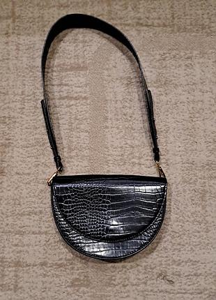 Сумка клатч лаковая
