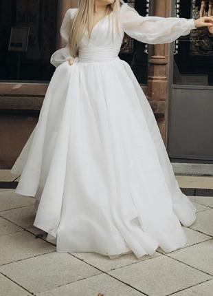 ✨ розкішна весільна сукня у класичному стилі ✨