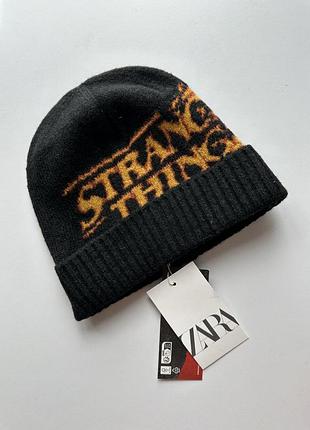Шапка дитяча для хлопчика дівчинки zara 6-8 8-10 10-14 56 stranger things