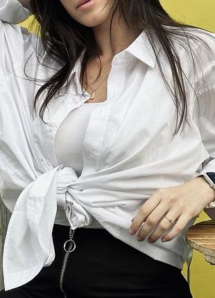 Сорочка біла унісекс