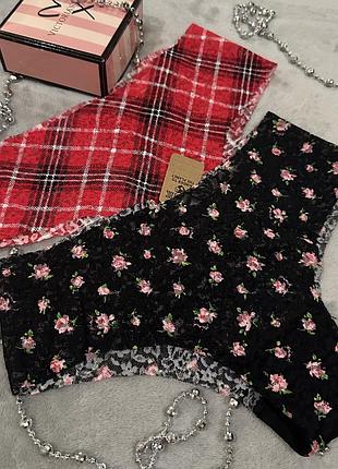 Трусики комплект вікторія сікрет оригінал victoria’s secret