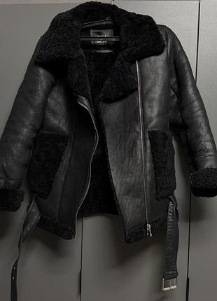 Дублянка zara шкіра