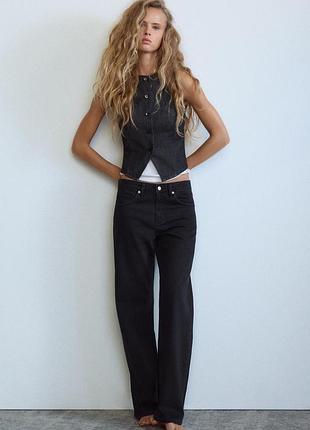 Джинси zara wide leg xs, s, m, l