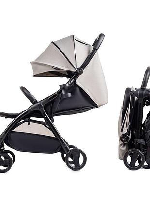 Детская прогулочная коляска книжка ninos air nar2020lg light grey