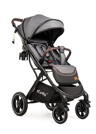 Дитяча коляска прогулянкова книжка з чохлом на ніжки ninos nava nn2021gb grey