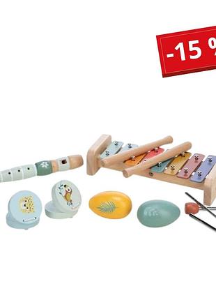 Детские музыкальные инструменты freeon набор 5в1
