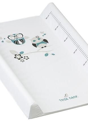 Килимок для пеленання owls 50x70 см white