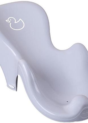 Гірка дитяча для купання антиковзка duck light gray