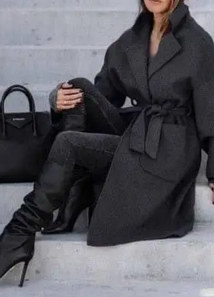 Пальто женское кашемировое  2 цвета av6-660iве