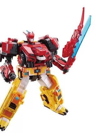 Игровой набор с роботом-трансформером dinoster – раптор трон eu580801