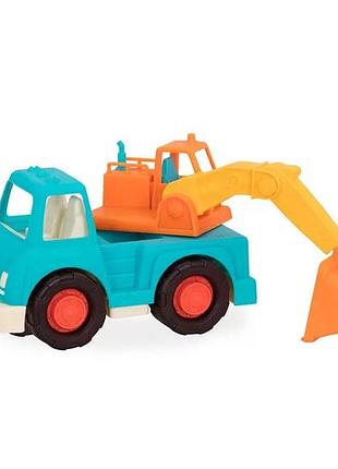 Баттатомобиль - экскаватор (цвет море-папайя) bx1725z
