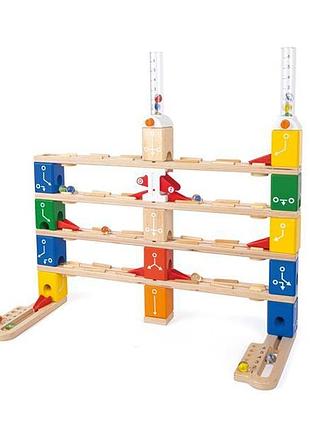 Конструктор-лабиринт hape quadrilla программирование основы 130 эл.