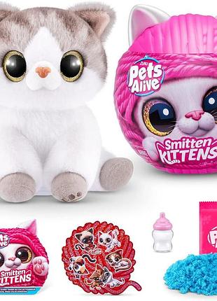 Интерактивный игровой набор pets alive – игривые котята шотландская вислоухая алли