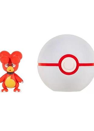Игровой набор pokemon w15 - магби в покеболе pkw3139