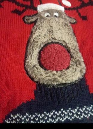 Теплый свитерок на мальчика 3-4 года и дольше2 фото