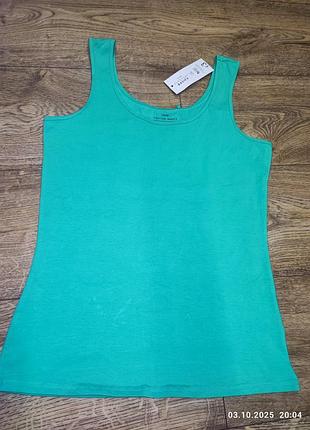 Базовая майка размер м george зеленого цвета