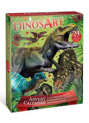 Игровой набор dinosart – адвент-календарь динозавры 15054