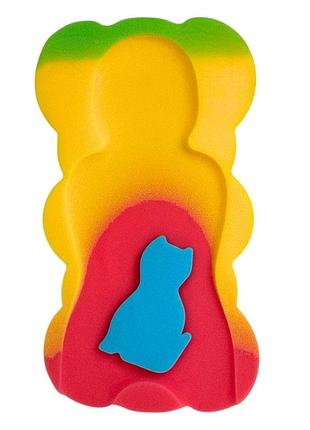 Поролон для купання maxi red‑yellow color