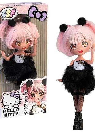 Кукла манга 4sf hello kitty золотая дива с артикуляцией hktf0200