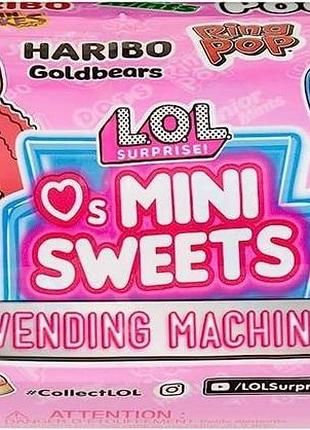 Ігровий набір з лялькою l.o.l. surprise! серії loves mini sweets vending machine series 3 593096