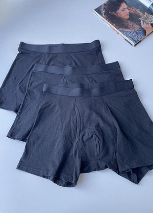 Набір бавовняних чоловічих боксерів труси базові