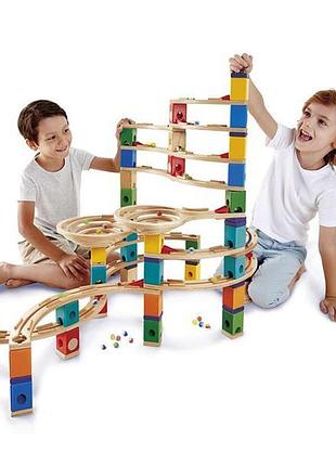 Конструктор-лабиринт hape quadrilla депо 202 эл.