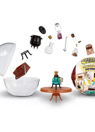 Игровой набор miniverse серии harry potter создай волшебные зелья 594512