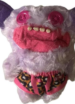 Мягкая игрушка брелок fuggler с зубами