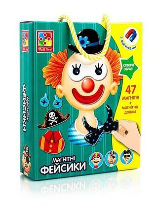 Магнитная игра vladi toys фейсики