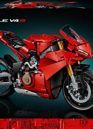 Конструктор lego technic мотоцикл ducati panigale v4 s 1603 детали