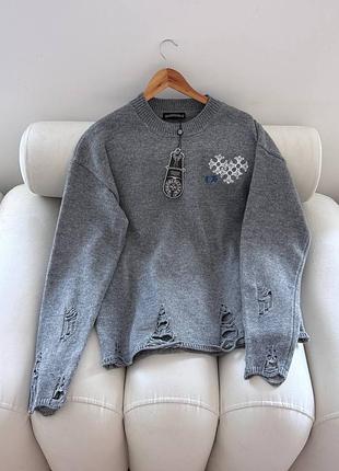 Светр chrome hearts 3 кольори 6