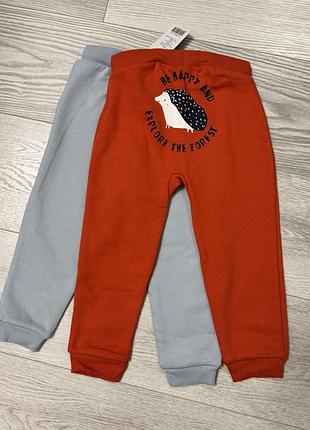 Штани утеплені джогери для хлопчика lupilu 86-92 см