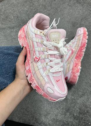 Р.37-40 кросівки nike p-6000 custom pink 0672