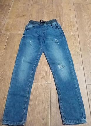 Джинсовые штаны