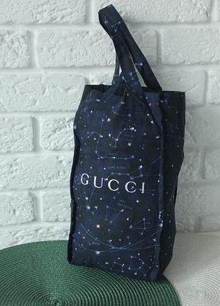 Gucci шоппер из коттона, специальный выпуск