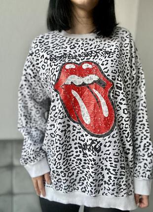 Світшот в аніме принт з малюнком, р-р l-2xl