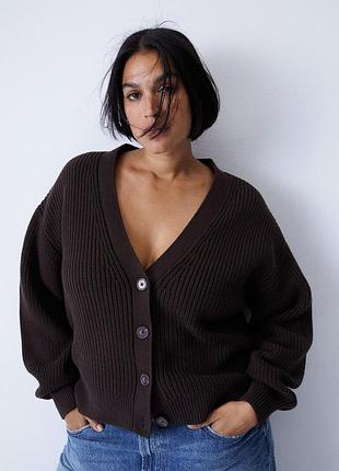 Тёплый кардиган