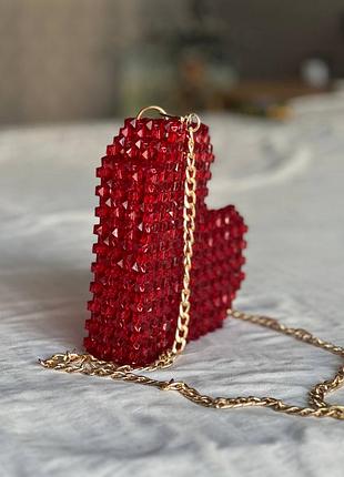 Сумка с бусин/наместин ручної роботи