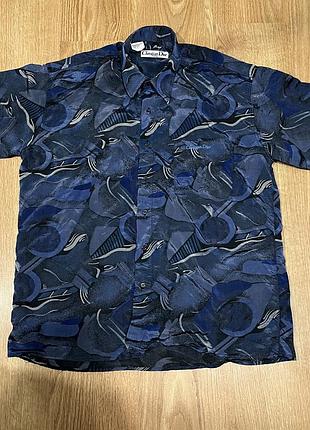 Рубашка christian dior з коротким рукавом