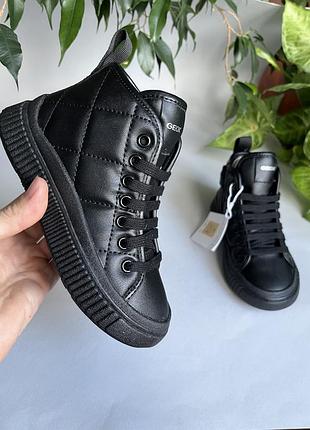Демі черевики 28р. 18,5см geox laquinny на дівчинку,хайтопи на девочку