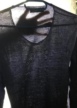 Из австрии: кофта 💯лён!! польза,комфорт! всё швы-наружу!принт:от светлого верха-постепенное усиление фиолетового! эффектно! унисекс!