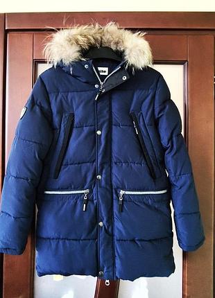 Теплая зимняя куртка donilo  р.12/152