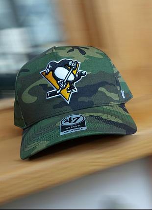 Бейсболка оригинал кепка питтсбург пингвинз pittsburgh penguins usa nhl nfl mlb nba new era 47 brand nike adidas puma jordan сша нхл нба млб нфл ny la