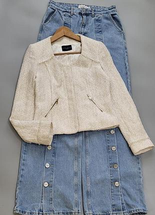 Пиджак твидовый